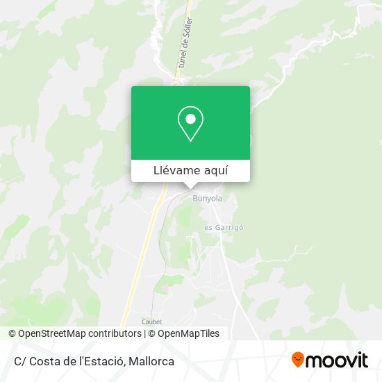 Mapa C/ Costa de l'Estació