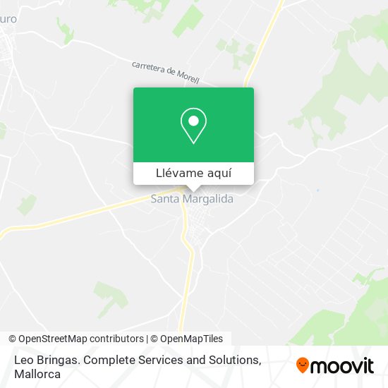 Mapa Leo Bringas. Complete Services and Solutions