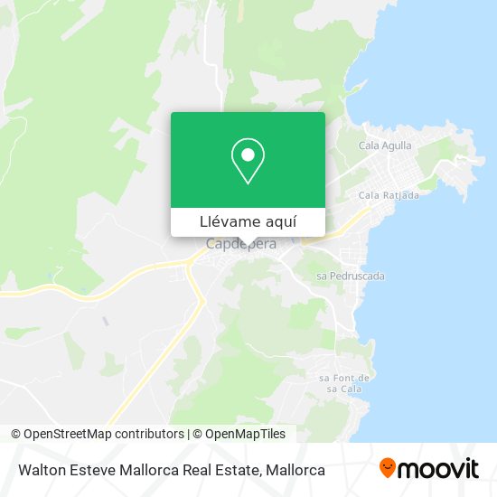 Mapa Walton Esteve Mallorca Real Estate