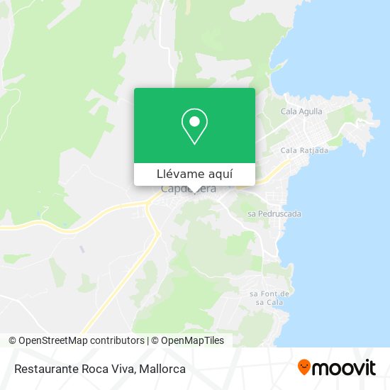Mapa Restaurante Roca Viva