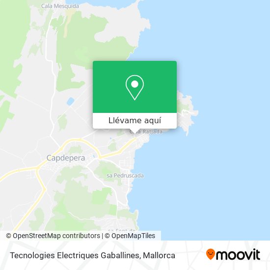 Mapa Tecnologies Electriques Gaballines