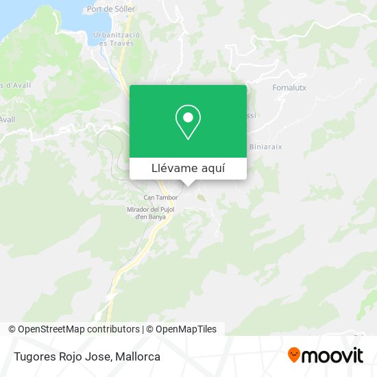 Mapa Tugores Rojo Jose