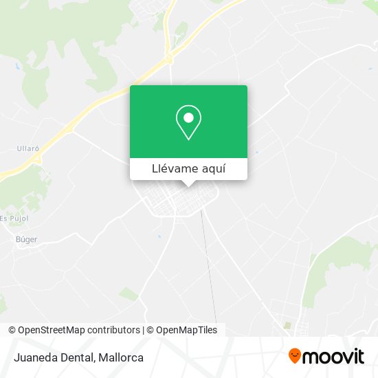 Mapa Juaneda Dental