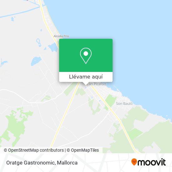 Mapa Oratge Gastronomic