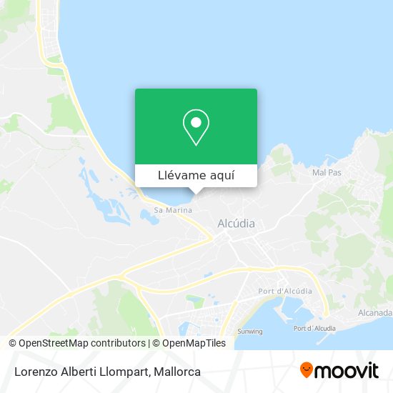Mapa Lorenzo Alberti Llompart