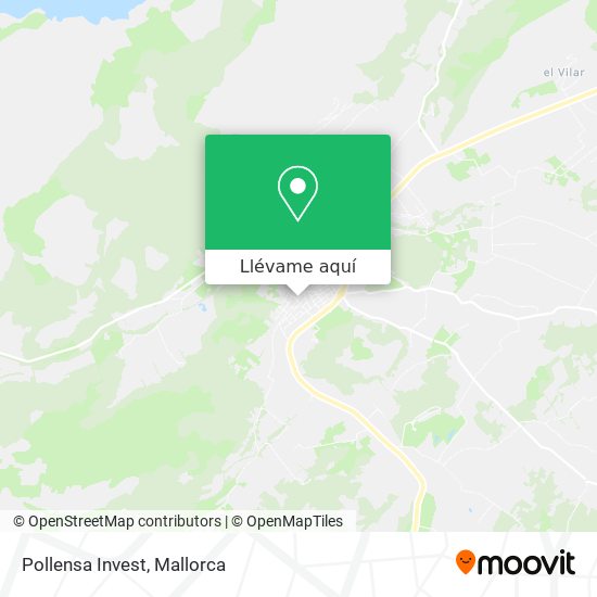 Mapa Pollensa Invest