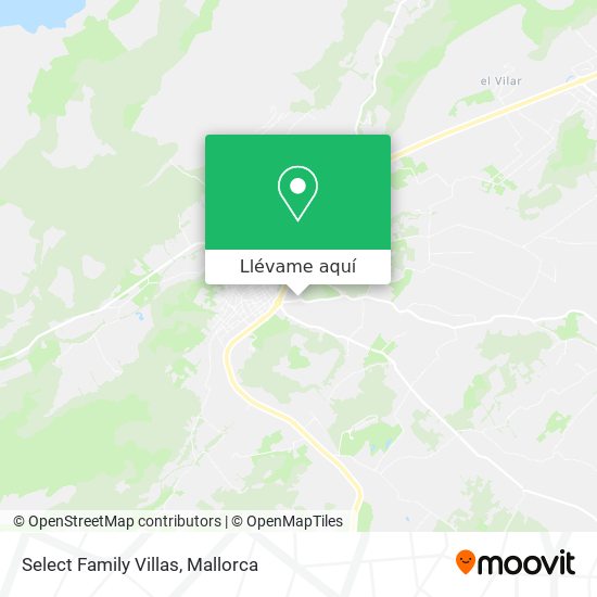 Mapa Select Family Villas