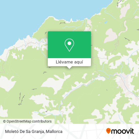 Mapa Moletó De Sa Granja