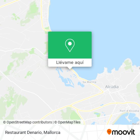Mapa Restaurant Denario