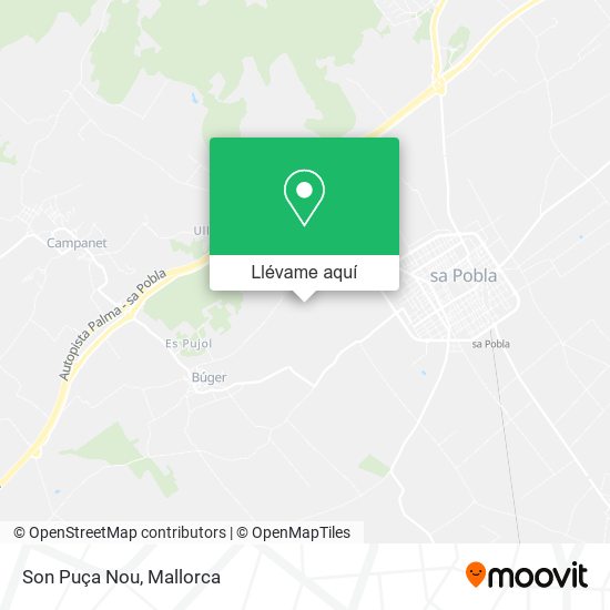 Mapa Son Puça Nou