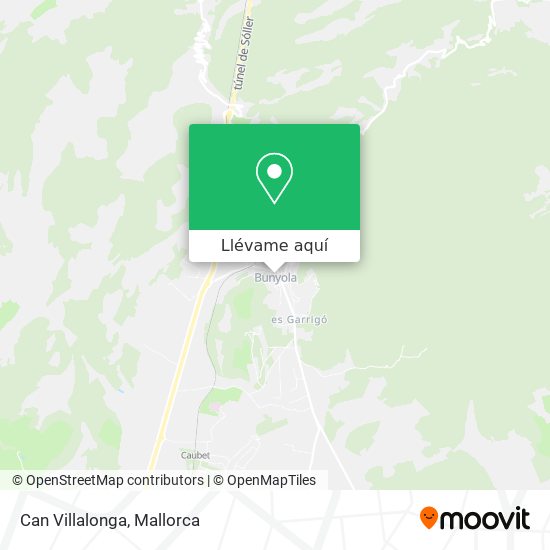 Mapa Can Villalonga