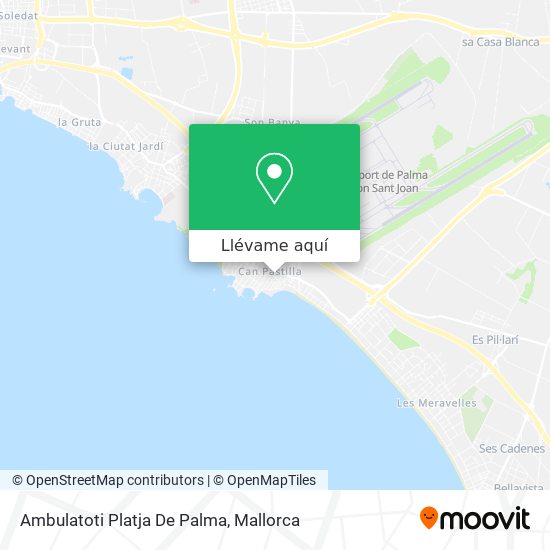 Mapa Ambulatoti Platja De Palma
