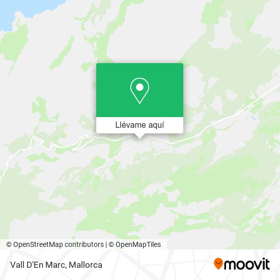 Mapa Vall D'En Marc
