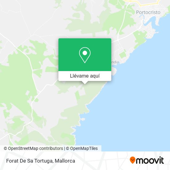 Mapa Forat De Sa Tortuga