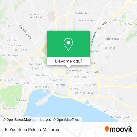 Mapa El Yucateco Pelená