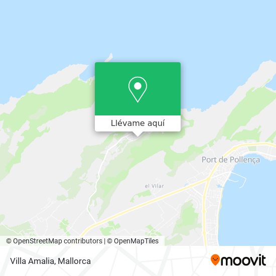 Mapa Villa Amalia
