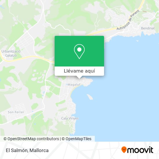 Mapa El Salmón