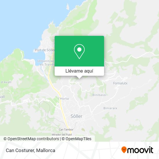 Mapa Can Costurer