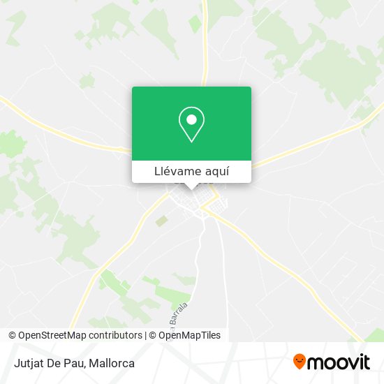 Mapa Jutjat De Pau