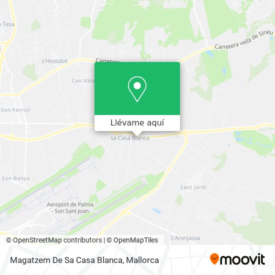 Mapa Magatzem De Sa Casa Blanca