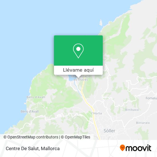 Mapa Centre De Salut
