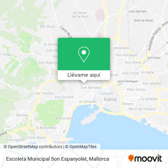 Mapa Escoleta Municipal Son Espanyolet