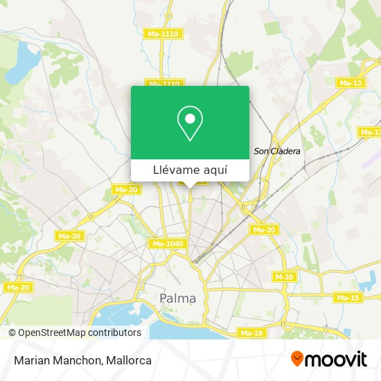 Mapa Marian Manchon