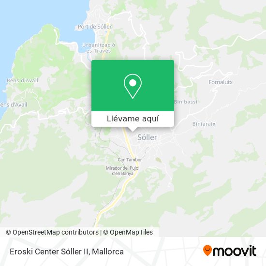 Mapa Eroski Center Sóller II