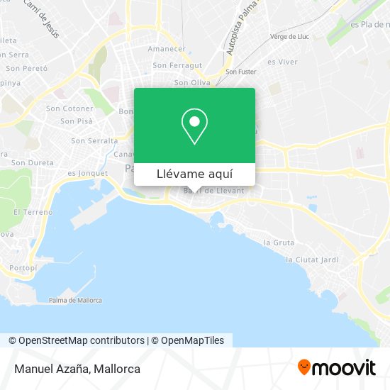Mapa Manuel Azaña
