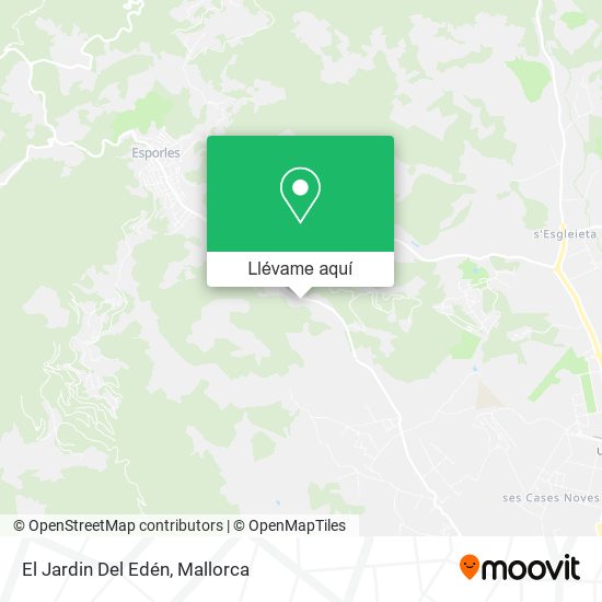 Mapa El Jardin Del Edén