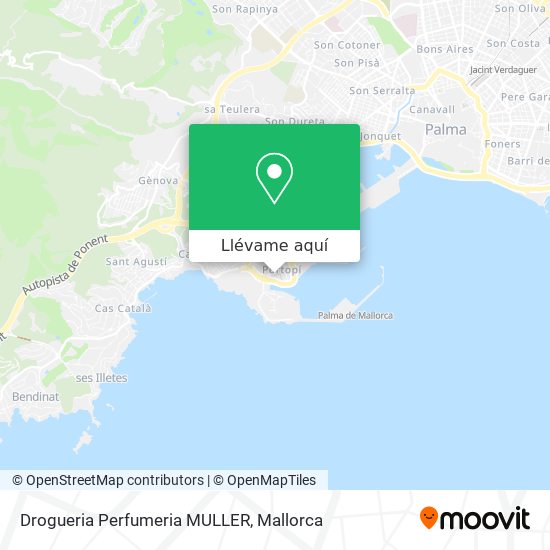 Mapa Drogueria Perfumeria MULLER