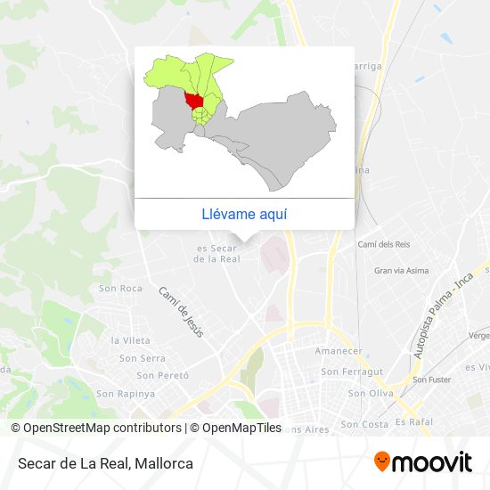 Mapa Secar de La Real