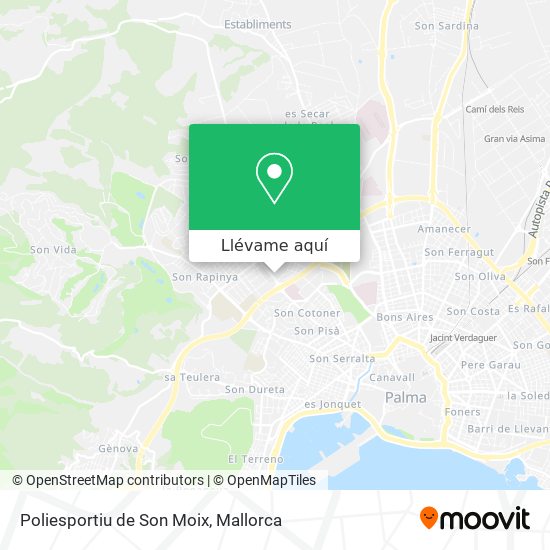 Mapa Poliesportiu de Son Moix