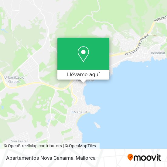 Mapa Apartamentos Nova Canaima