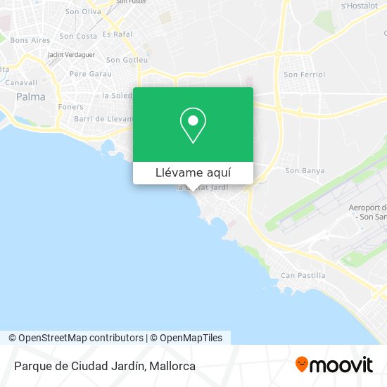 Mapa Parque de Ciudad Jardín
