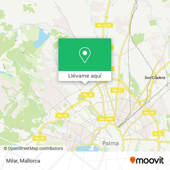 Mapa Milar