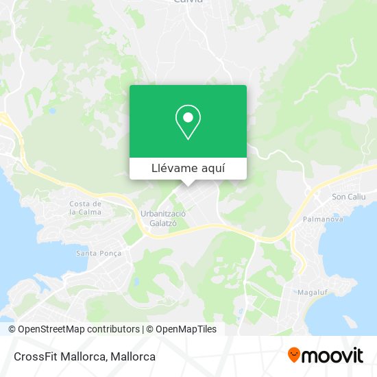 Mapa CrossFit Mallorca