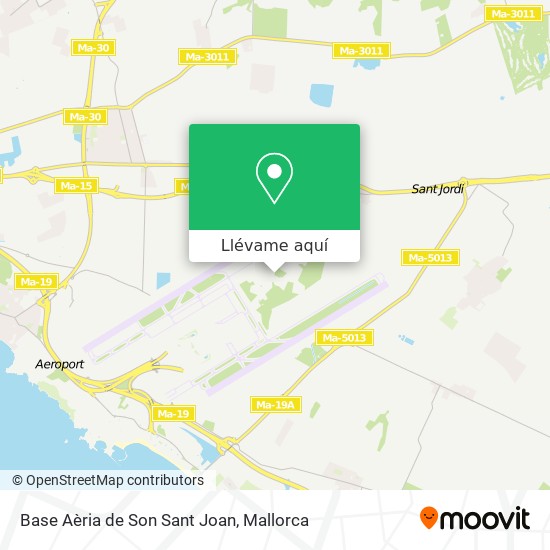 Mapa Base Aèria de Son Sant Joan