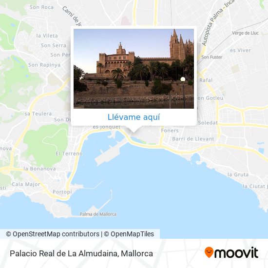 Mapa Palacio Real de La Almudaina
