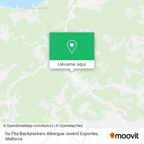 Mapa Sa Fita Backpackers Albergue Juvenil Esporles