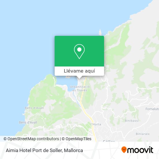 Mapa Aimia Hotel Port de Soller