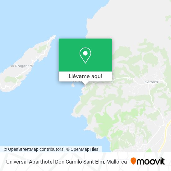 Mapa Universal Aparthotel Don Camilo Sant Elm