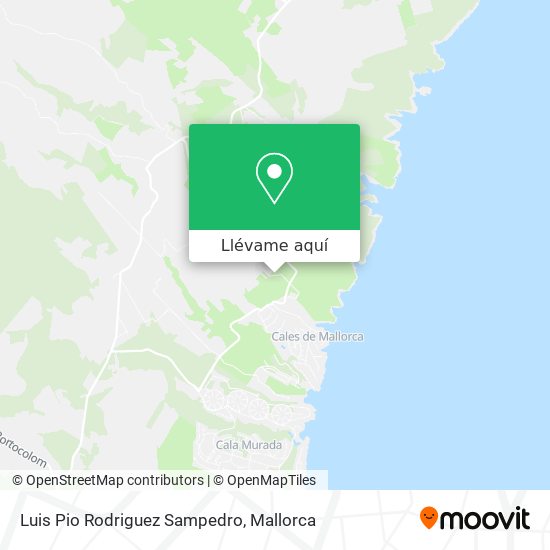 Mapa Luis Pio Rodriguez Sampedro