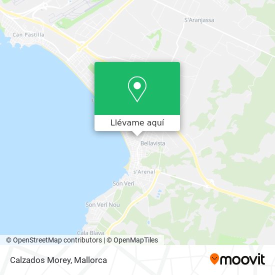 Mapa Calzados Morey