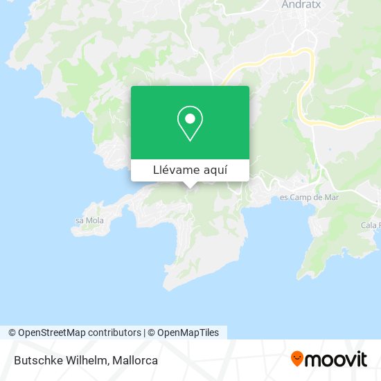 Mapa Butschke Wilhelm