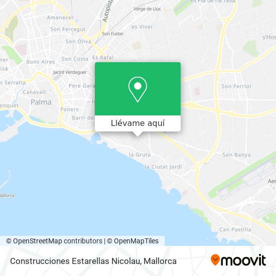 Mapa Construcciones Estarellas Nicolau