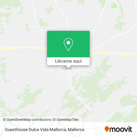 Mapa Guesthouse Dulce Vida Mallorca