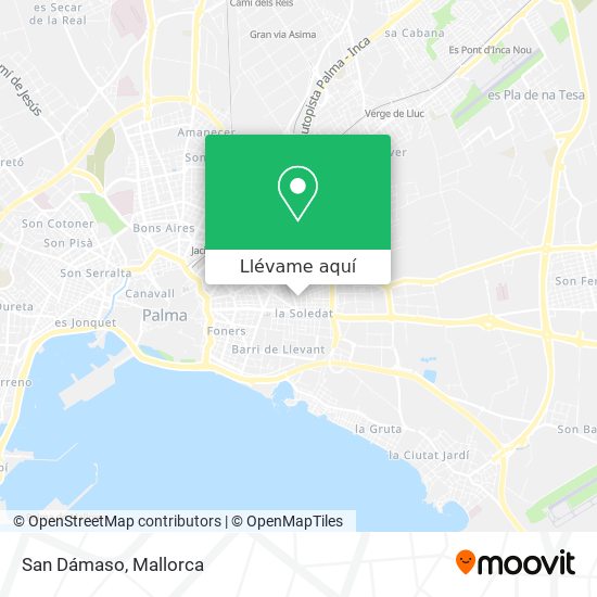 Mapa San Dámaso