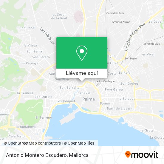 Mapa Antonio Montero Escudero