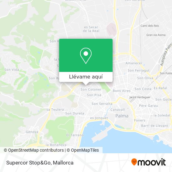 Mapa Supercor Stop&Go